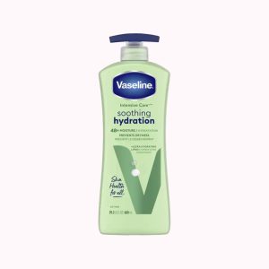 لوسیون بدن وازلین  soothing hydration  600ml