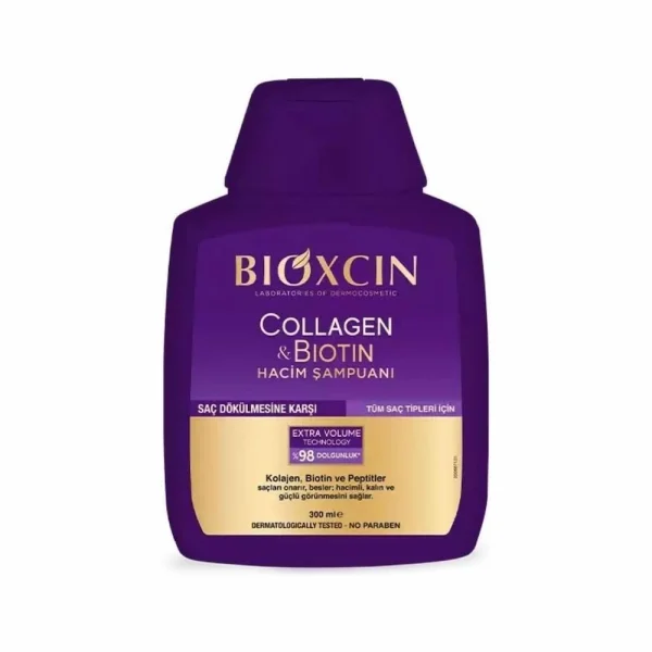 e shampoo biotin Collagen bioxcin violet 1